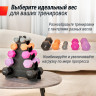 Гантель UNIX FIT неопреновая 4 кг Violet, 2 шт. DBNEO4VTx2